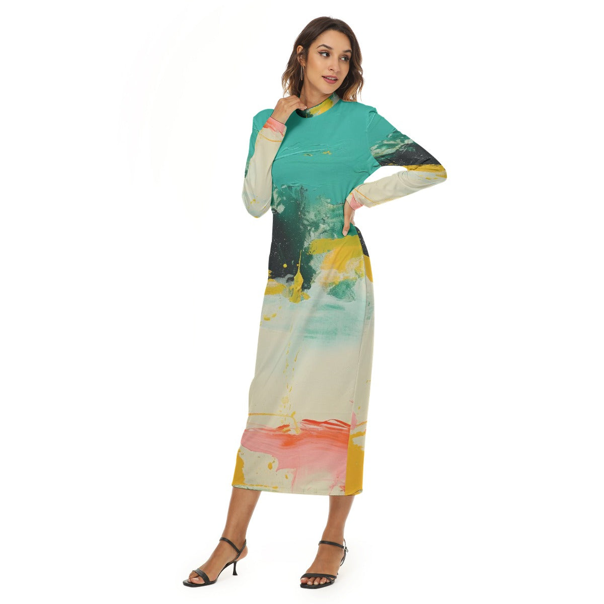 All-Over Print Women's Hip Dress