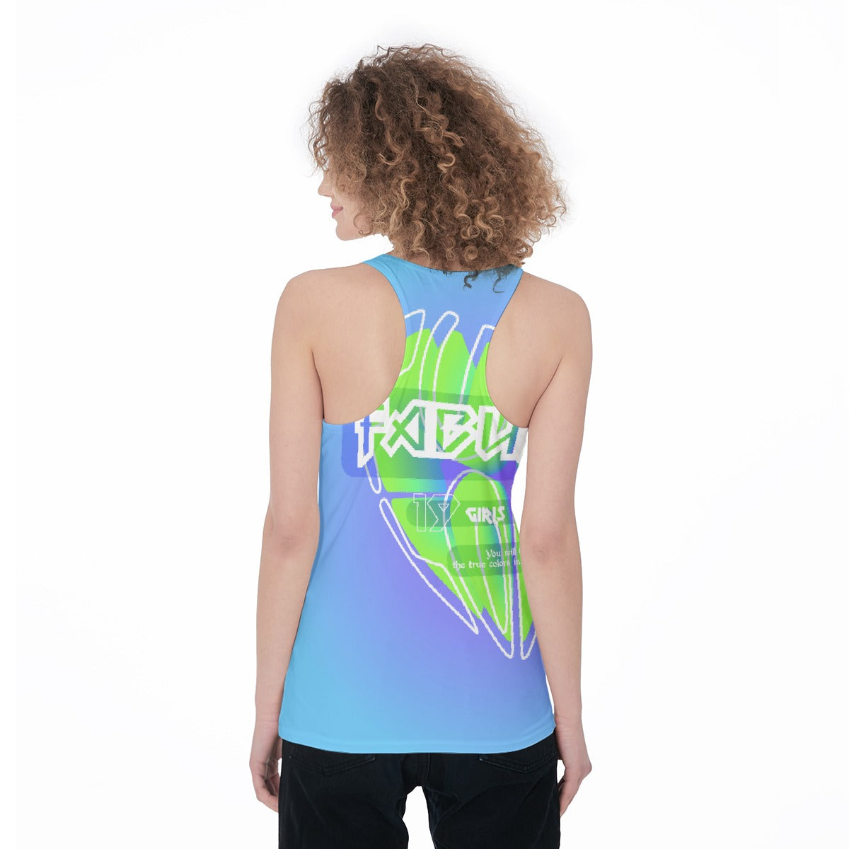 All-Over Print Women's Racerback Tank Top