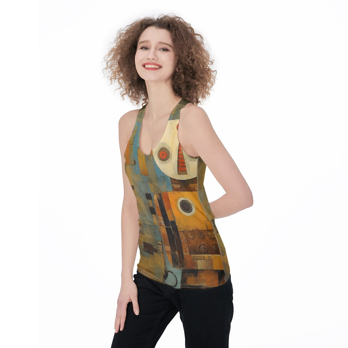 All-Over Print Women's Racerback Tank Top
