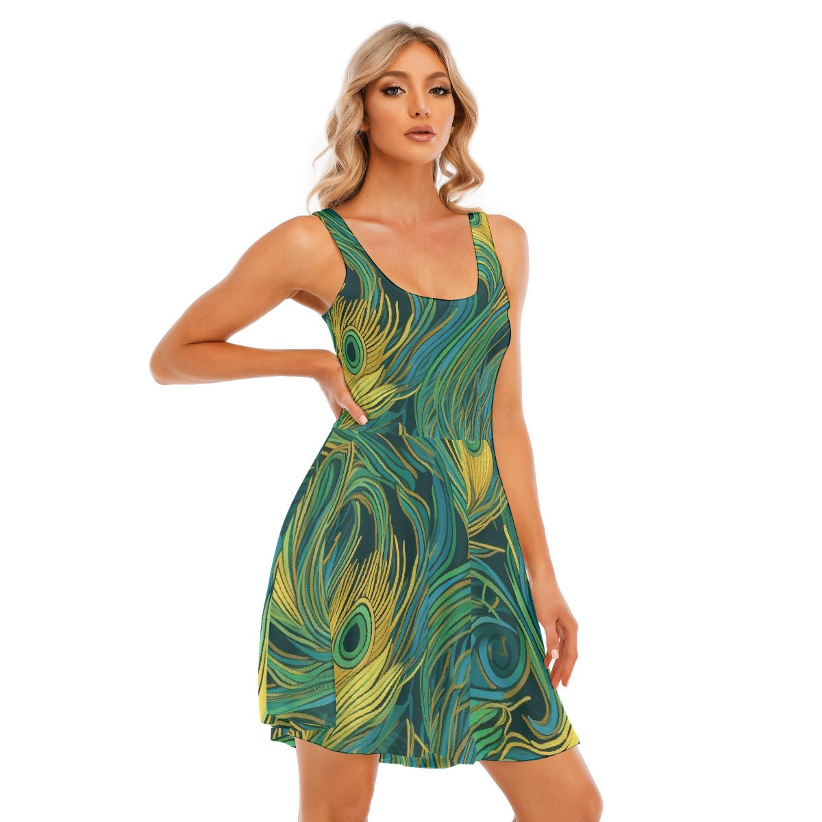 All-Over Print Women's Tank Vest Dress