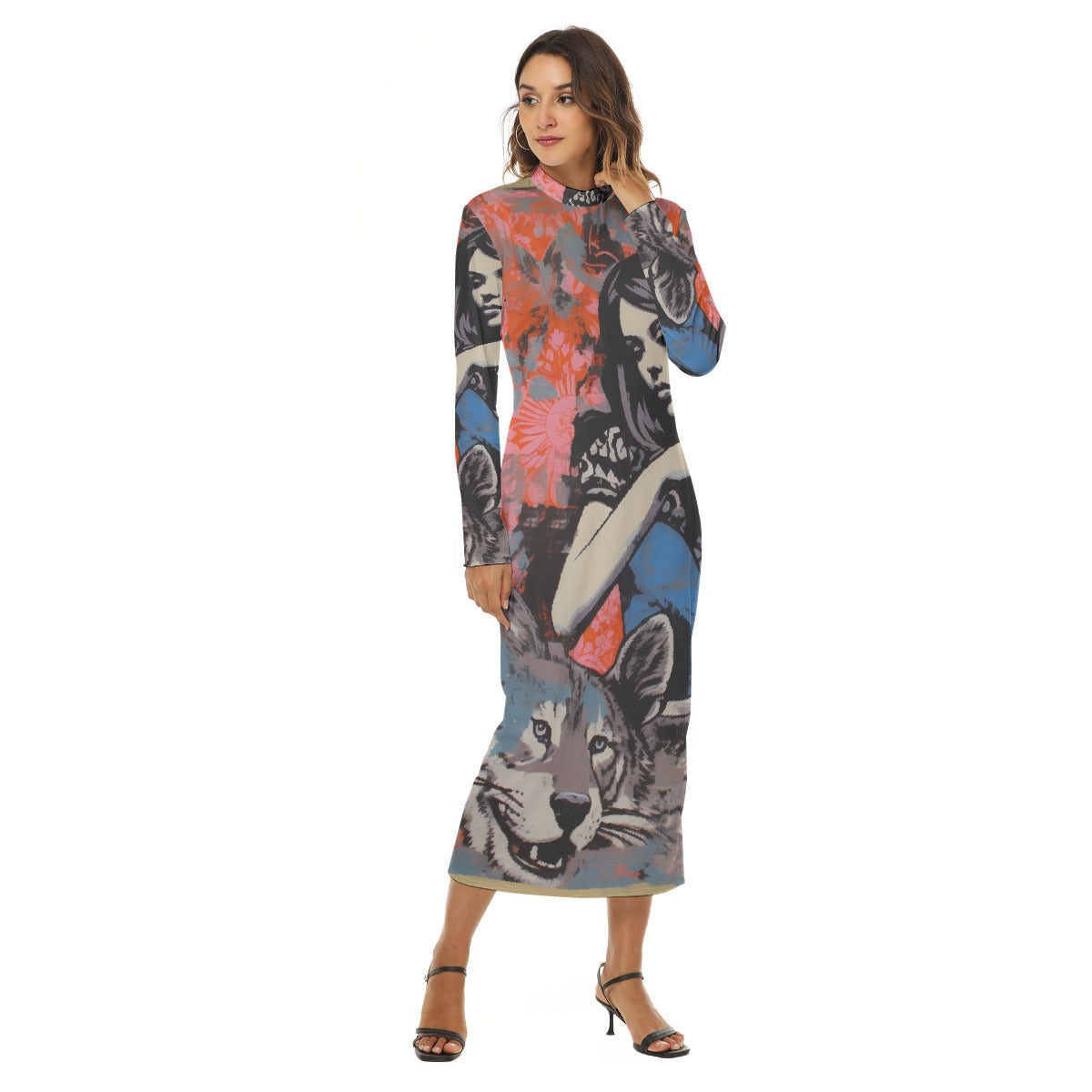 All-Over Print Women's Hip Dress