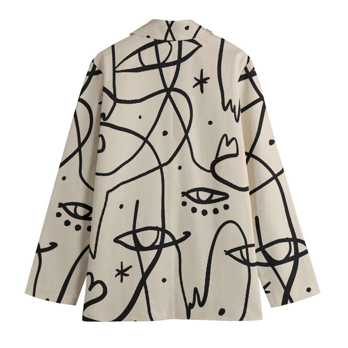 All-Over Print Women's Leisure Blazer