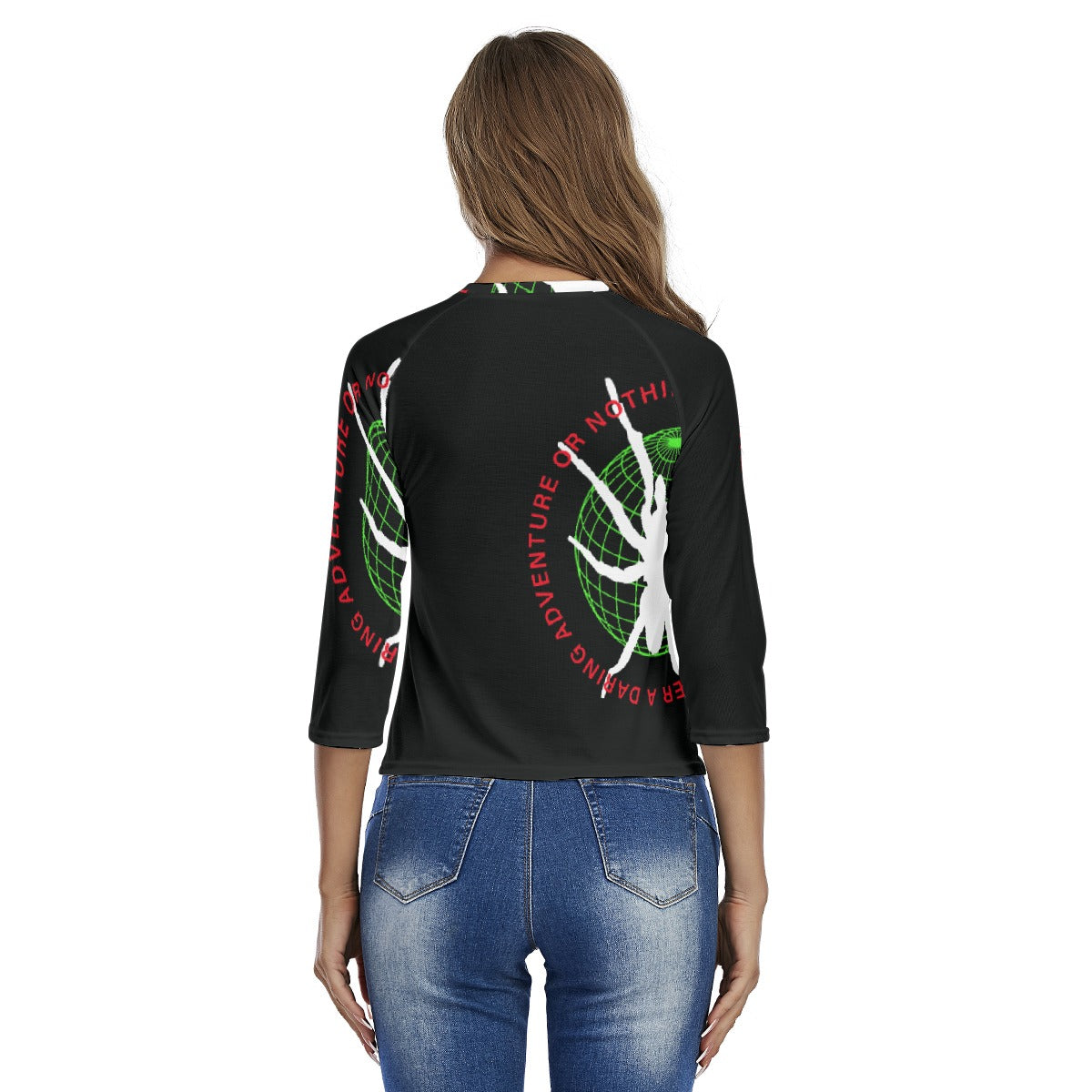 All-Over Print Women's Raglan Sleeves T-shirts