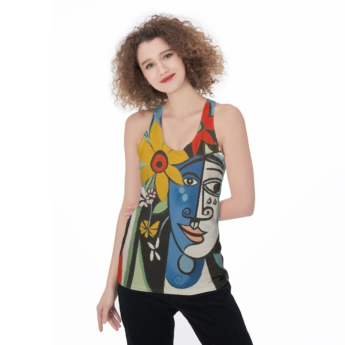 All-Over Print Women's Racerback Tank Top
