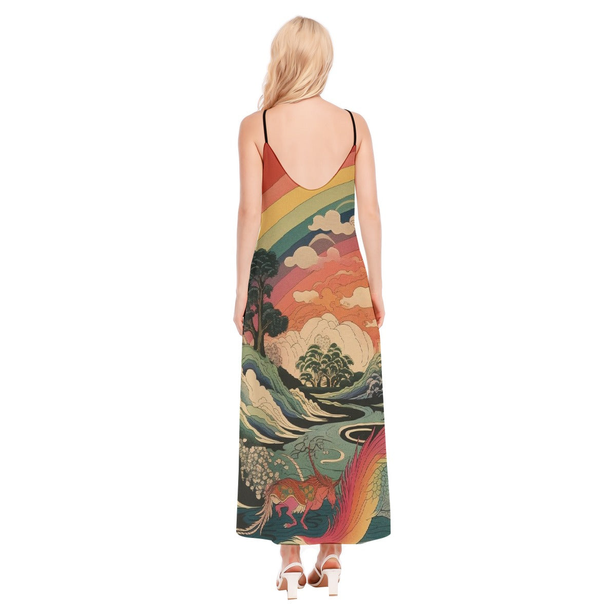 All-Over Print Women's Sling Dress