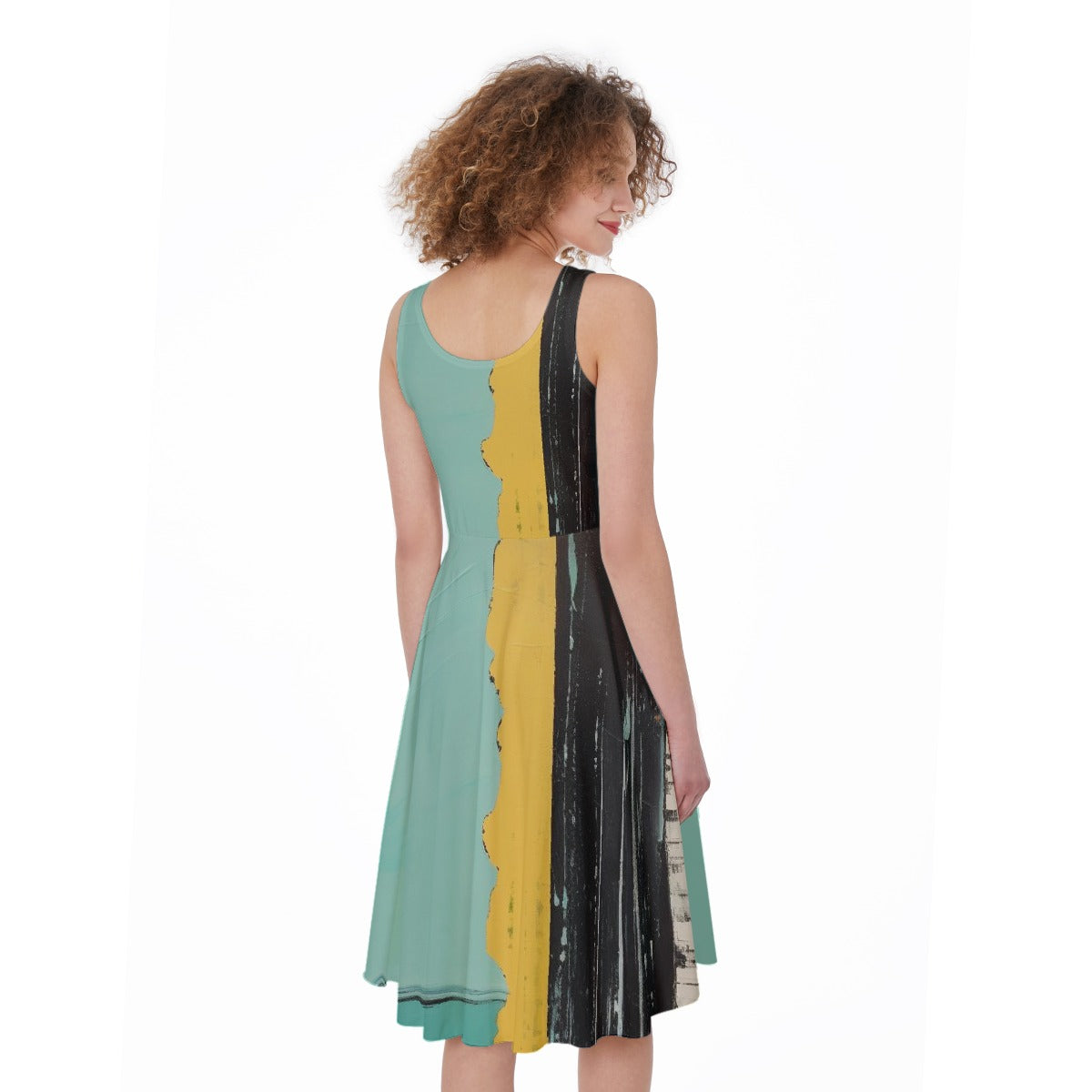 All-Over Print Women's Sleeveless Dress