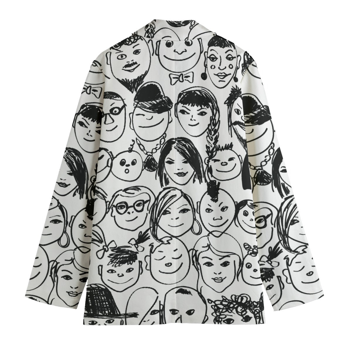 All-Over Print Women's Leisure Blazer