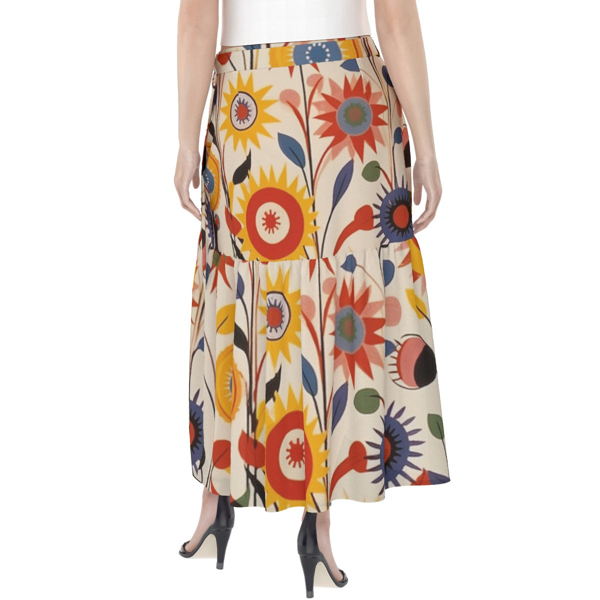 All-Over Print Women's Wrap Skirt