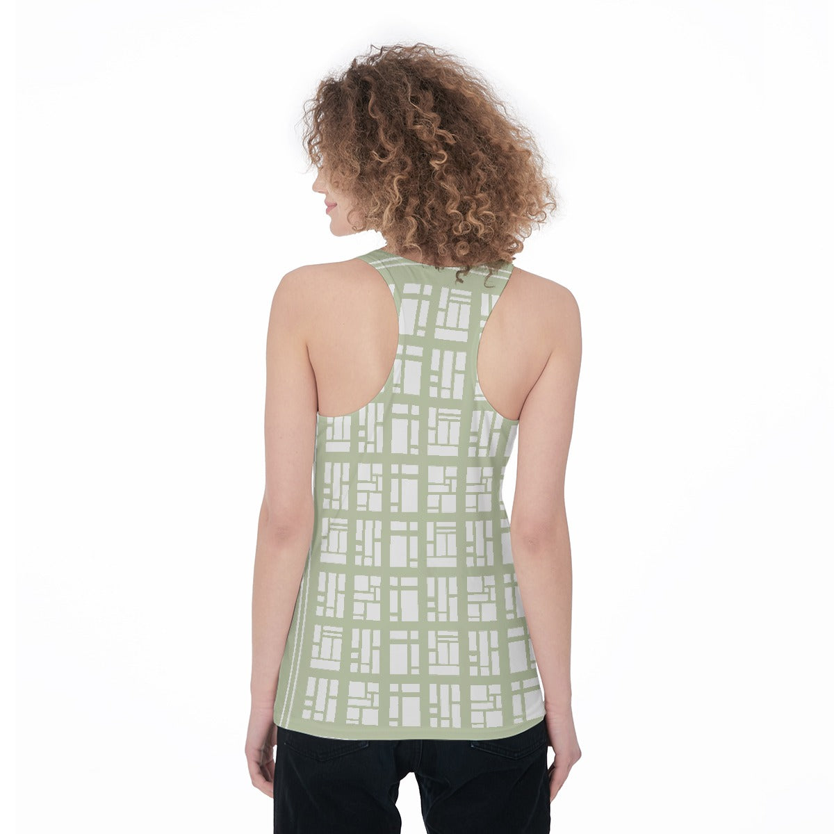 All-Over Print Women's Racerback Tank Top