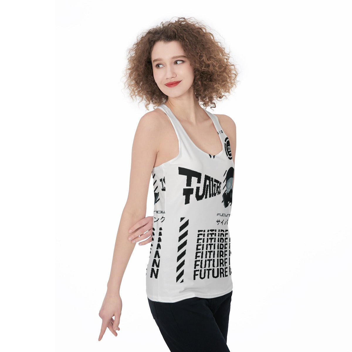 All-Over Print Women's Racerback Tank Top