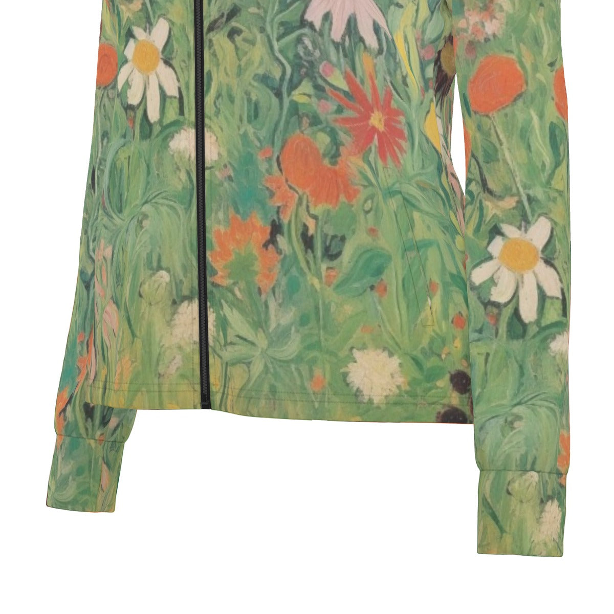 All-Over Print Women's Long Sleeve Thumbhole Jacket