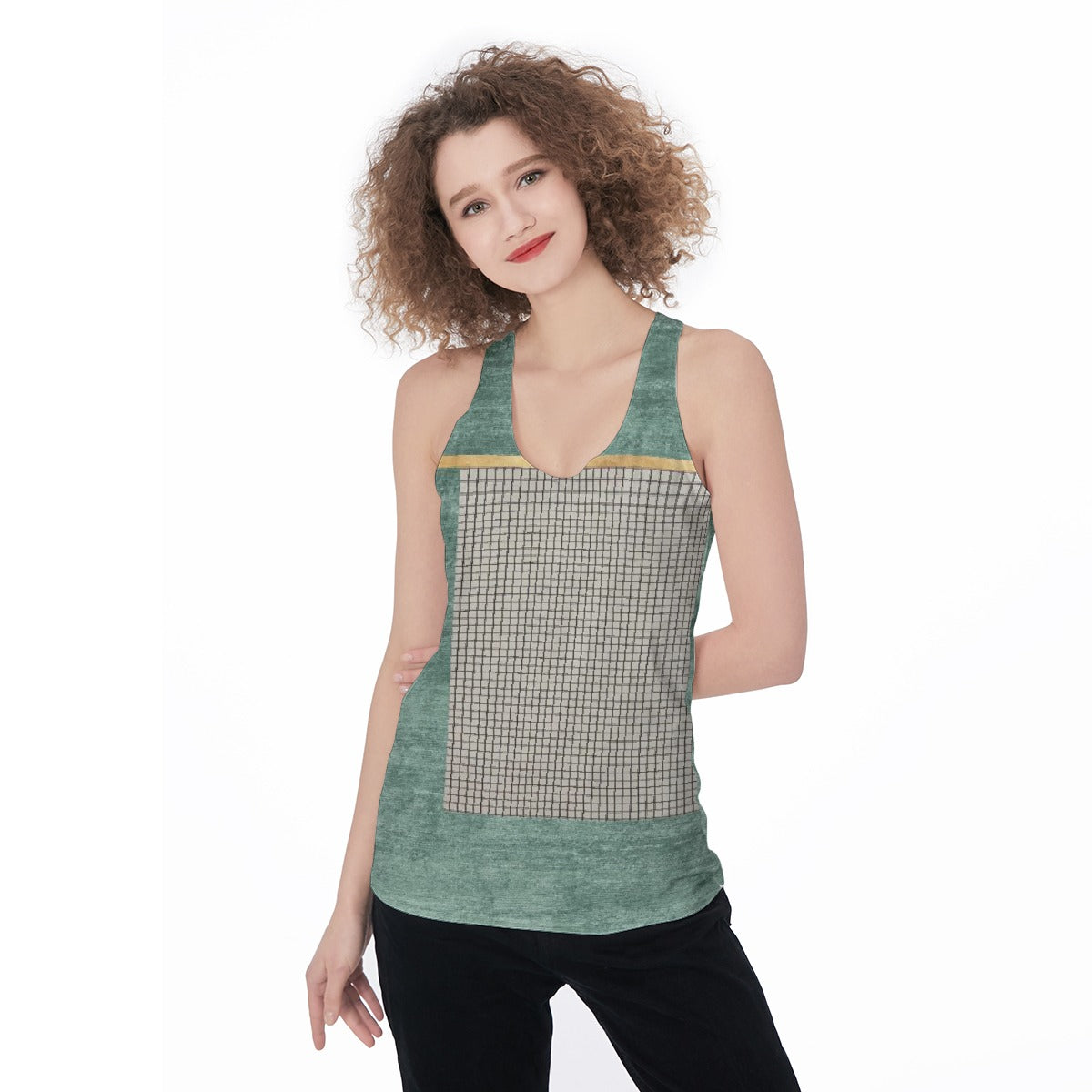 All-Over Print Women's Racerback Tank Top