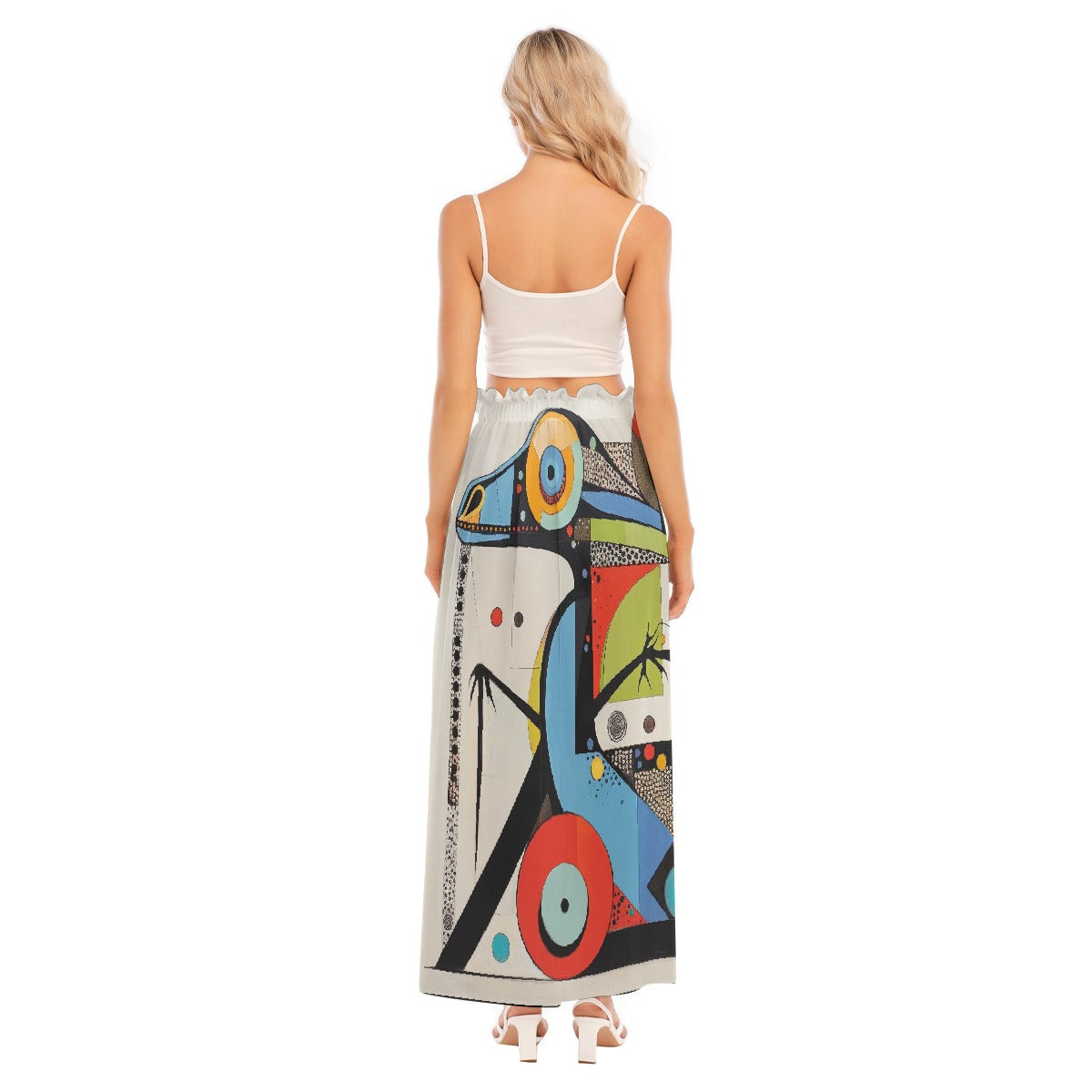 All-Over Print Women's Side Split Skirt