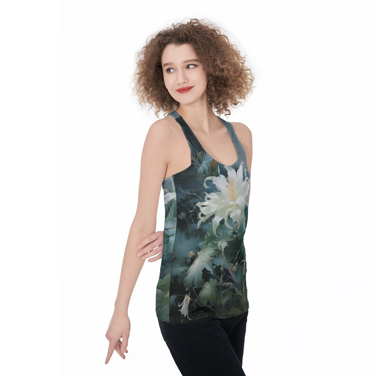 All-Over Print Women's Racerback Tank Top