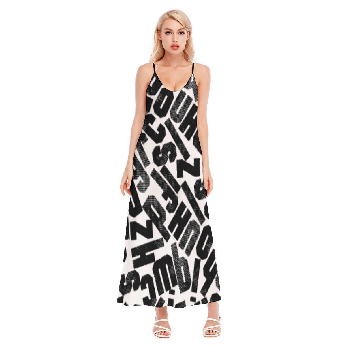 All-Over Print Women's Sling Dress