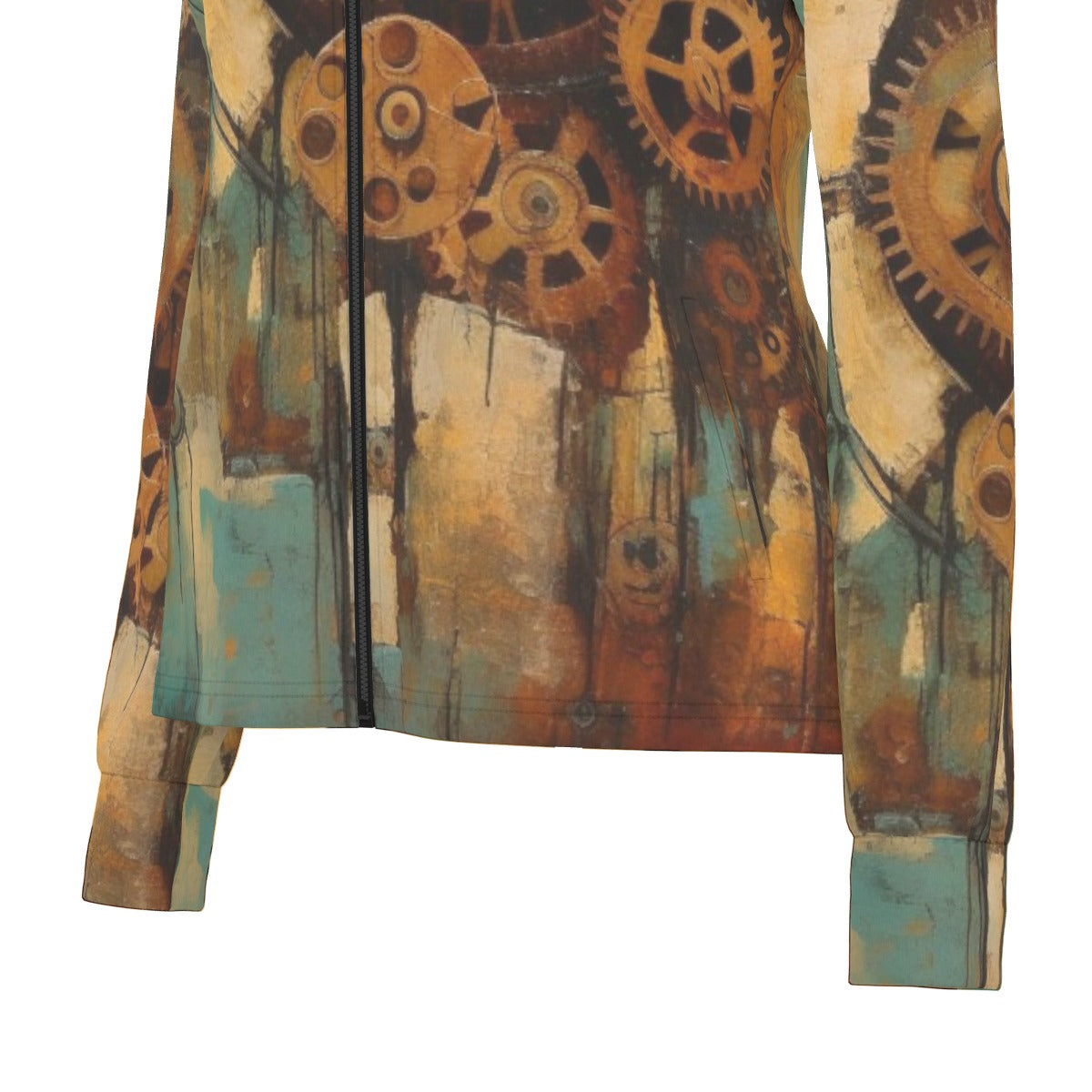 All-Over Print Women's Long Sleeve Thumbhole Jacket