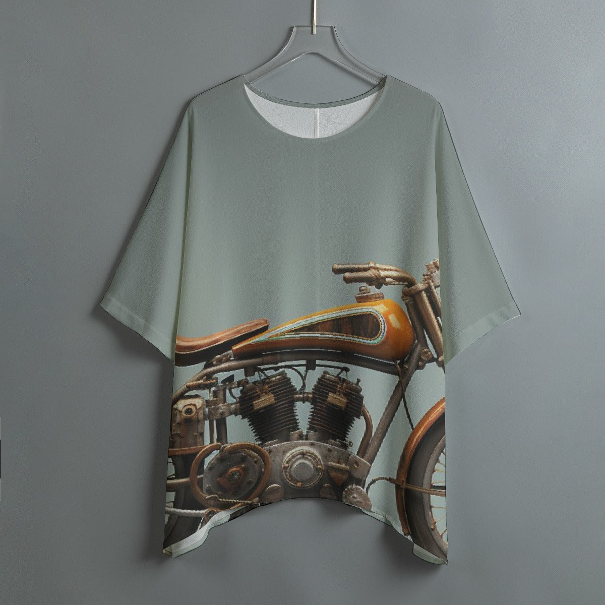 All-Over Print Women's Bat Sleeve Shirt