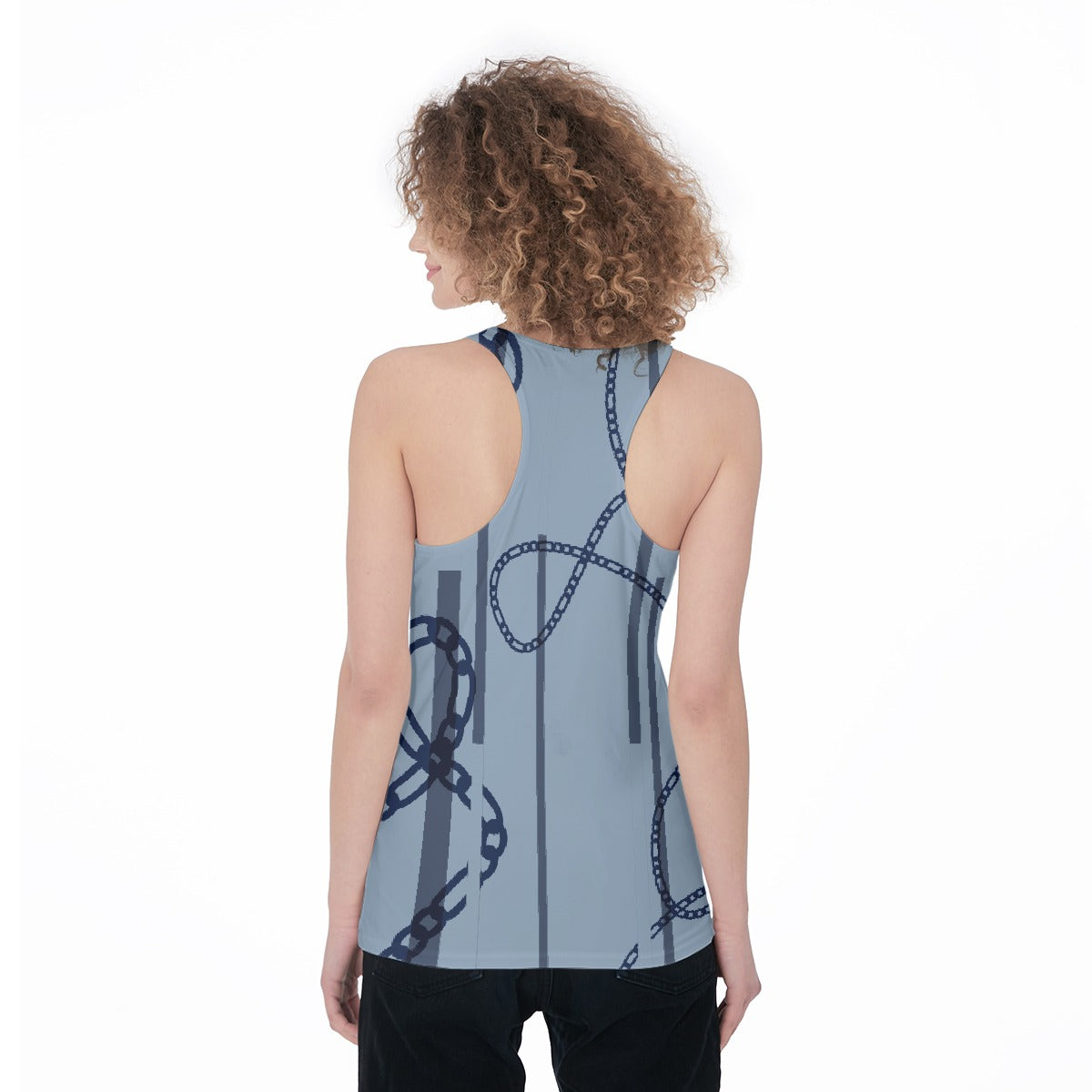 All-Over Print Women's Racerback Tank Top