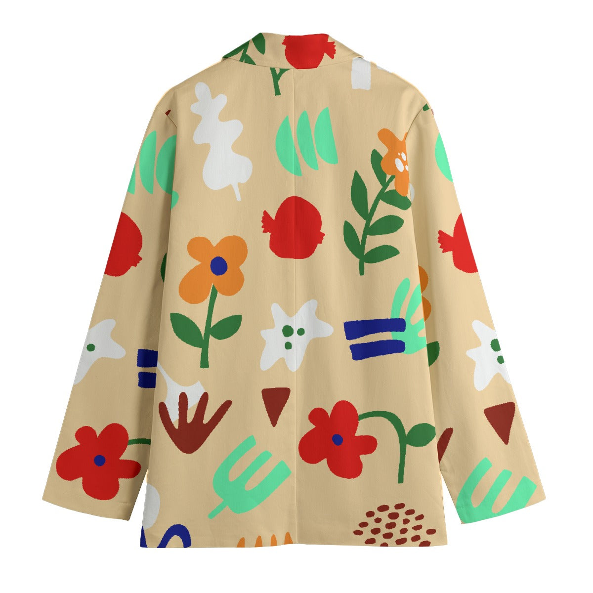 All-Over Print Women's Leisure Blazer