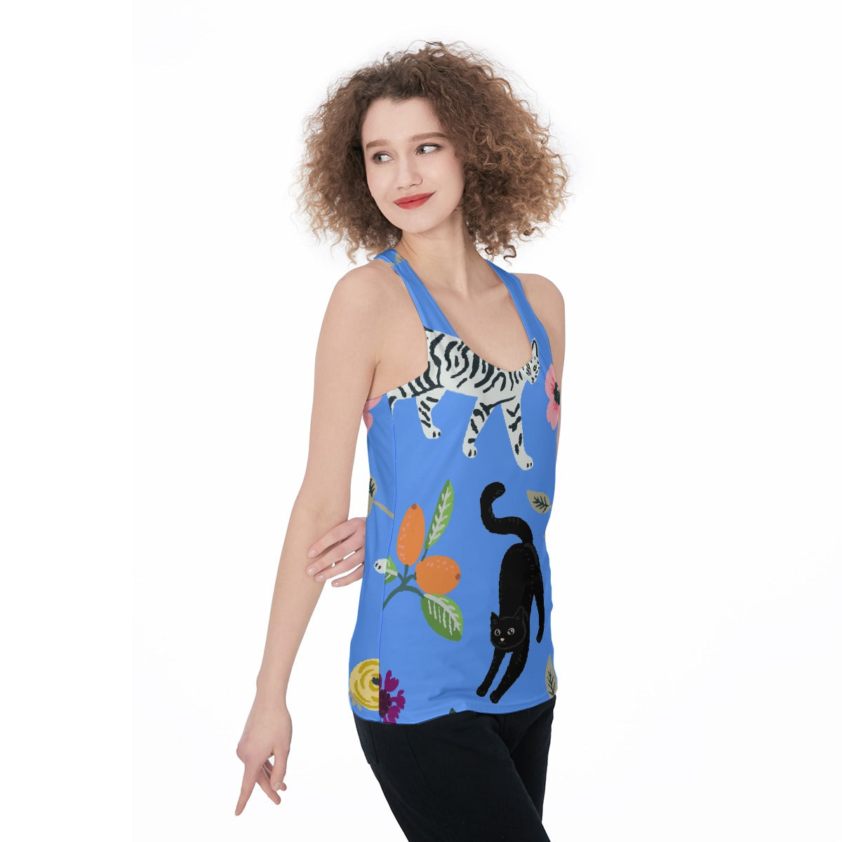 All-Over Print Women's Racerback Tank Top