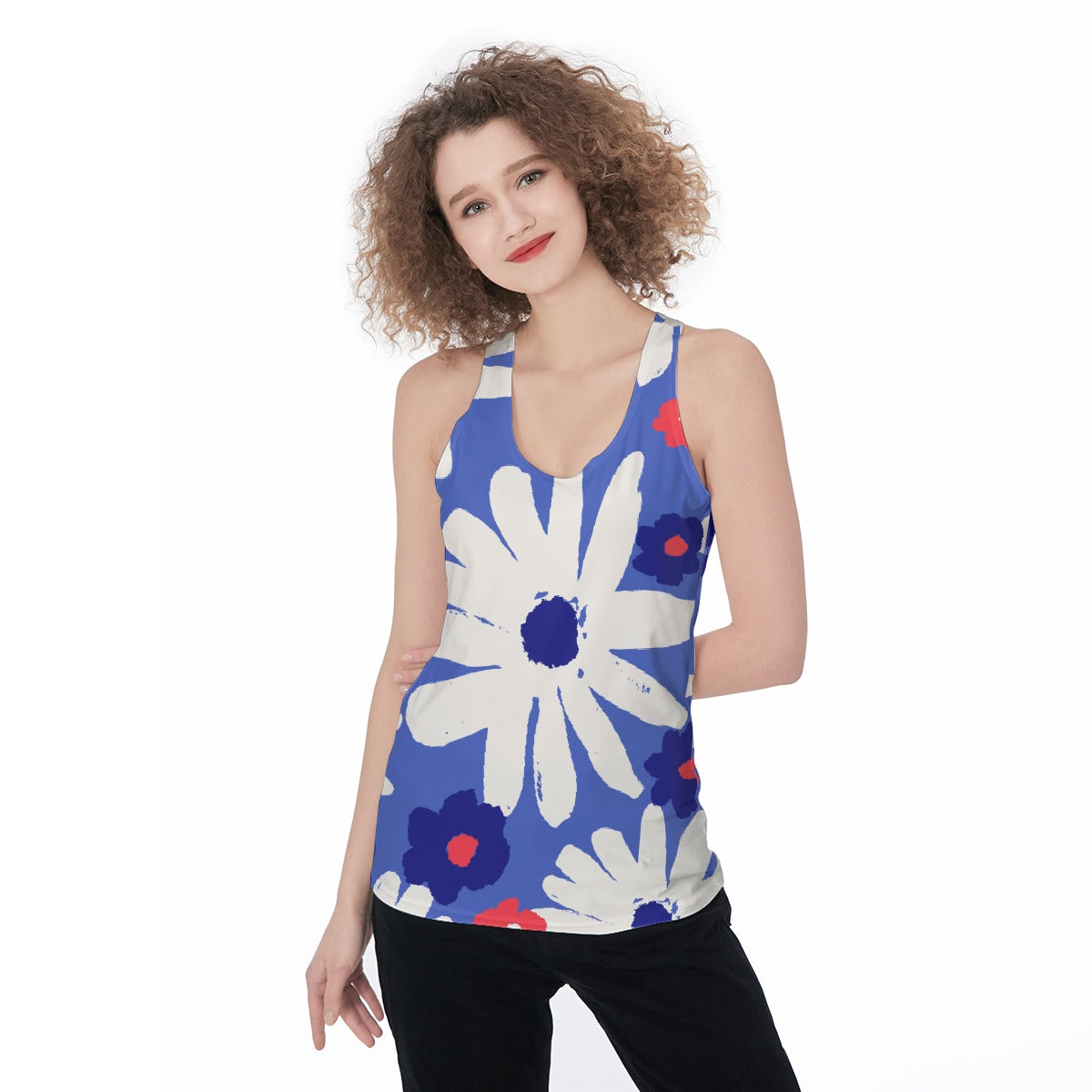 All-Over Print Women's Racerback Tank Top