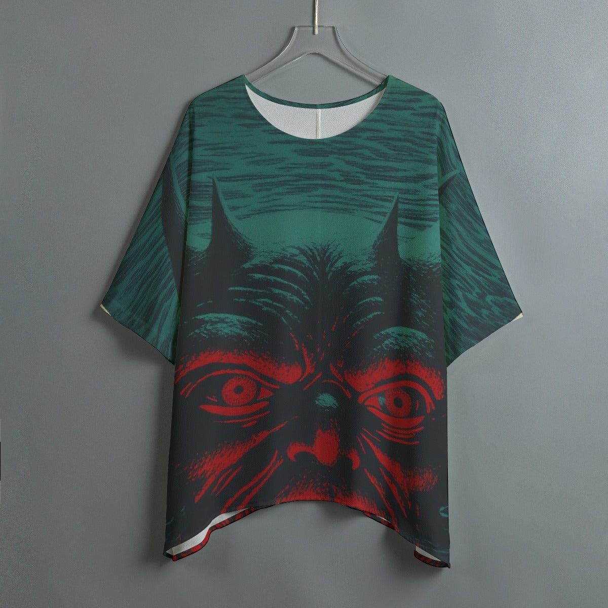 All-Over Print Women's Bat Sleeve Shirt