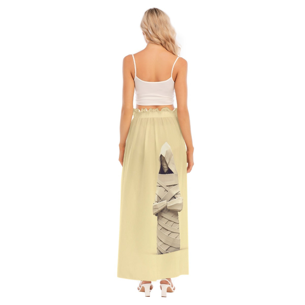 All-Over Print Women's Side Split Skirt