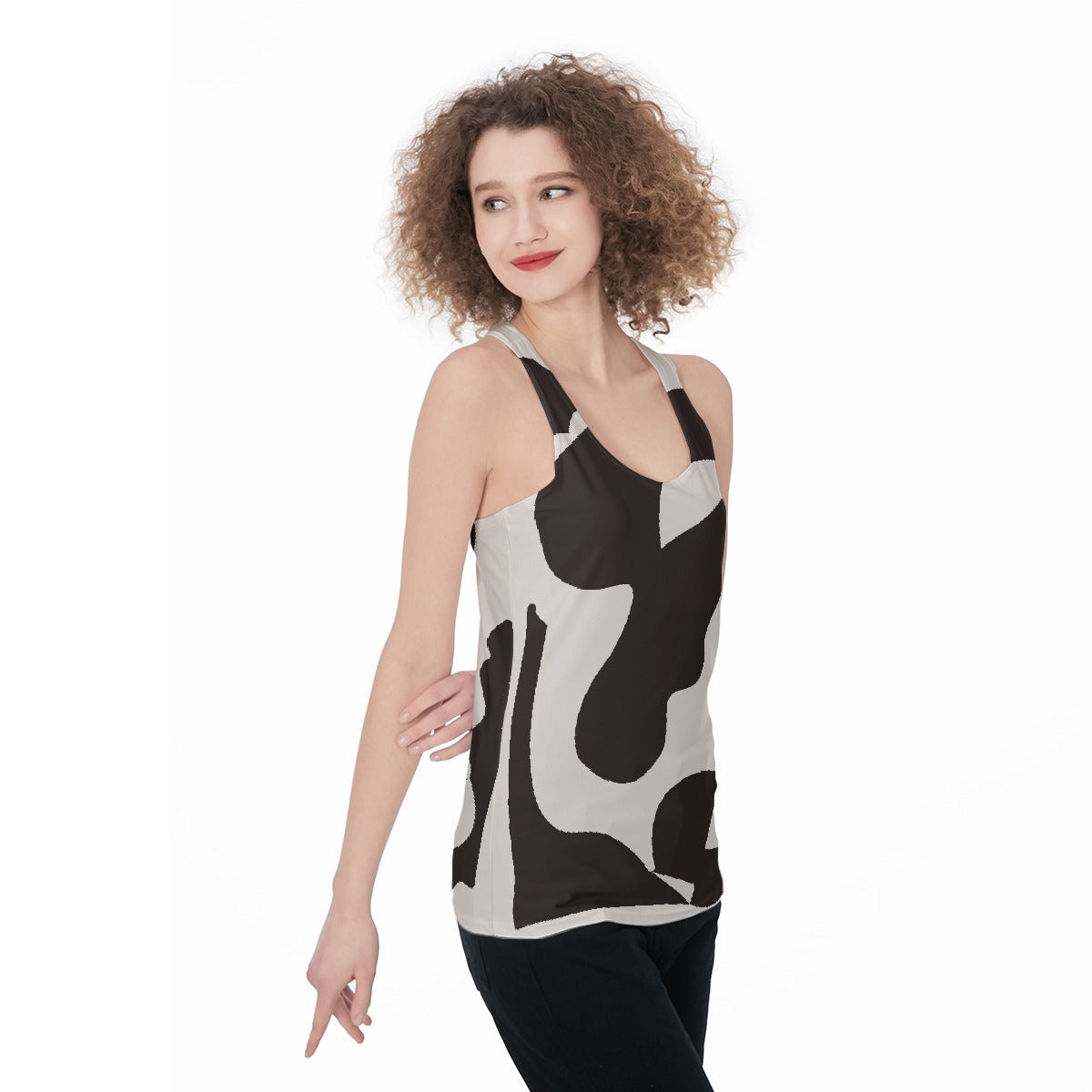 All-Over Print Women's Racerback Tank Top
