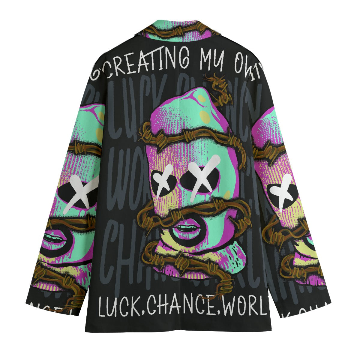 All-Over Print Women's Leisure Blazer