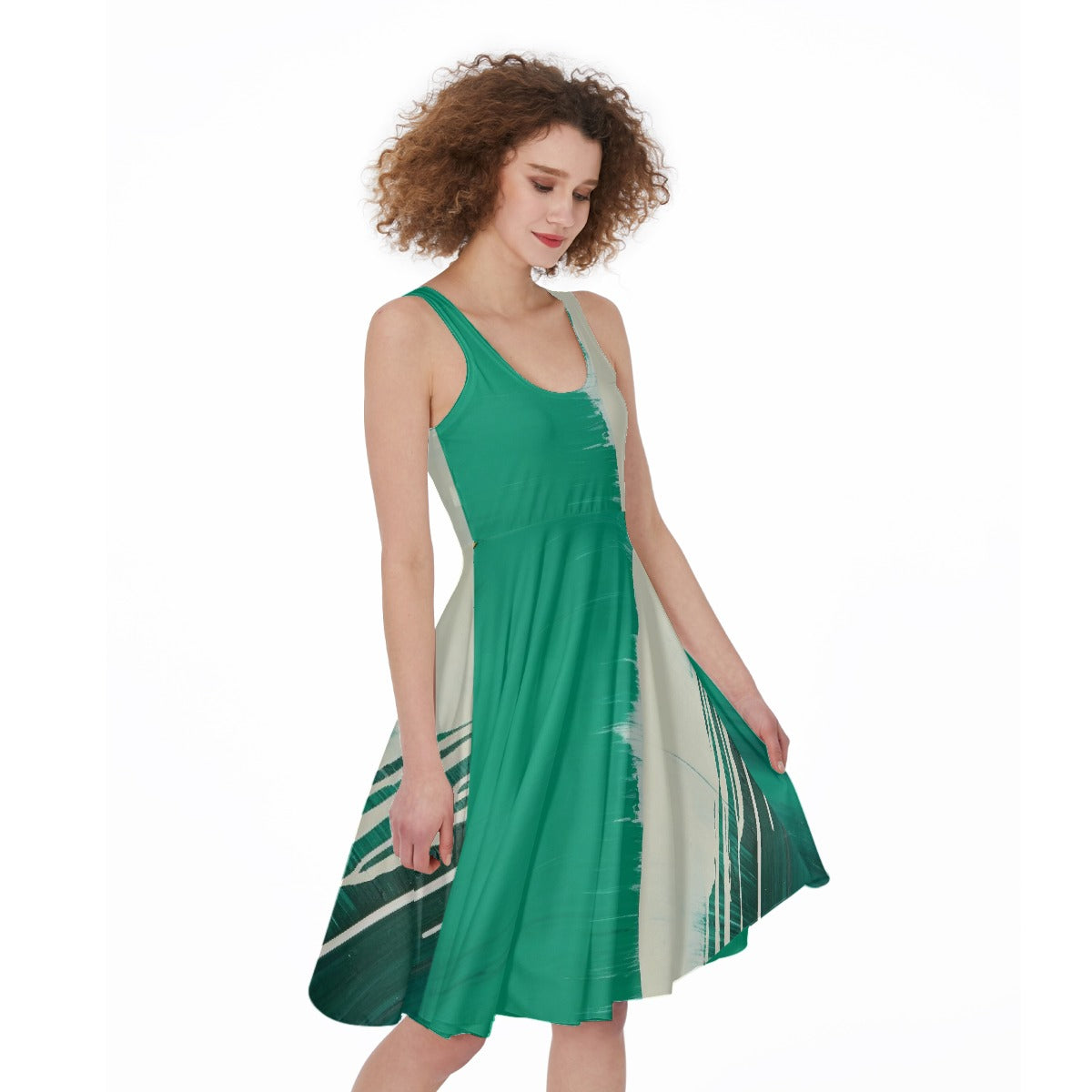 All-Over Print Women's Sleeveless Dress