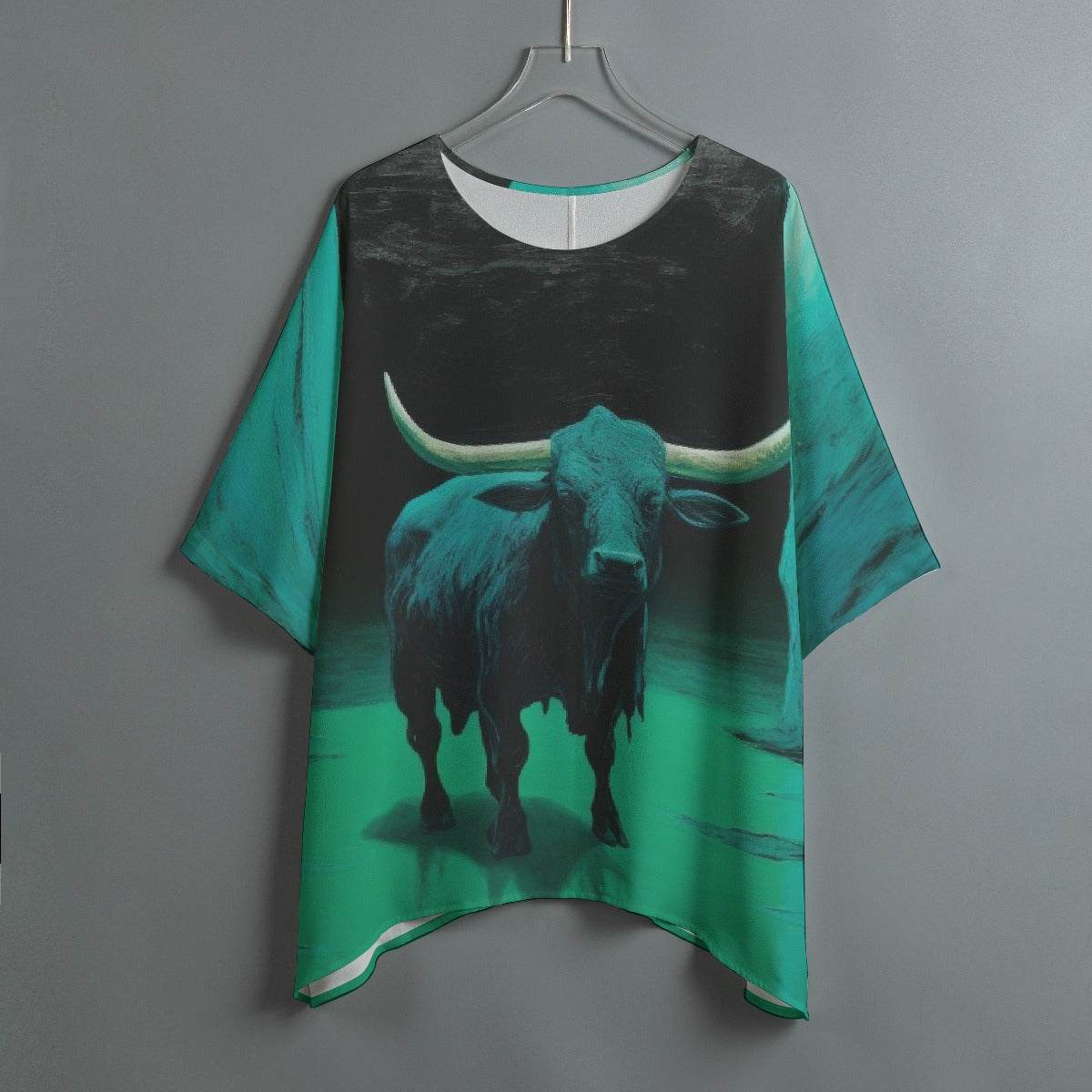 All-Over Print Women's Bat Sleeve Shirt