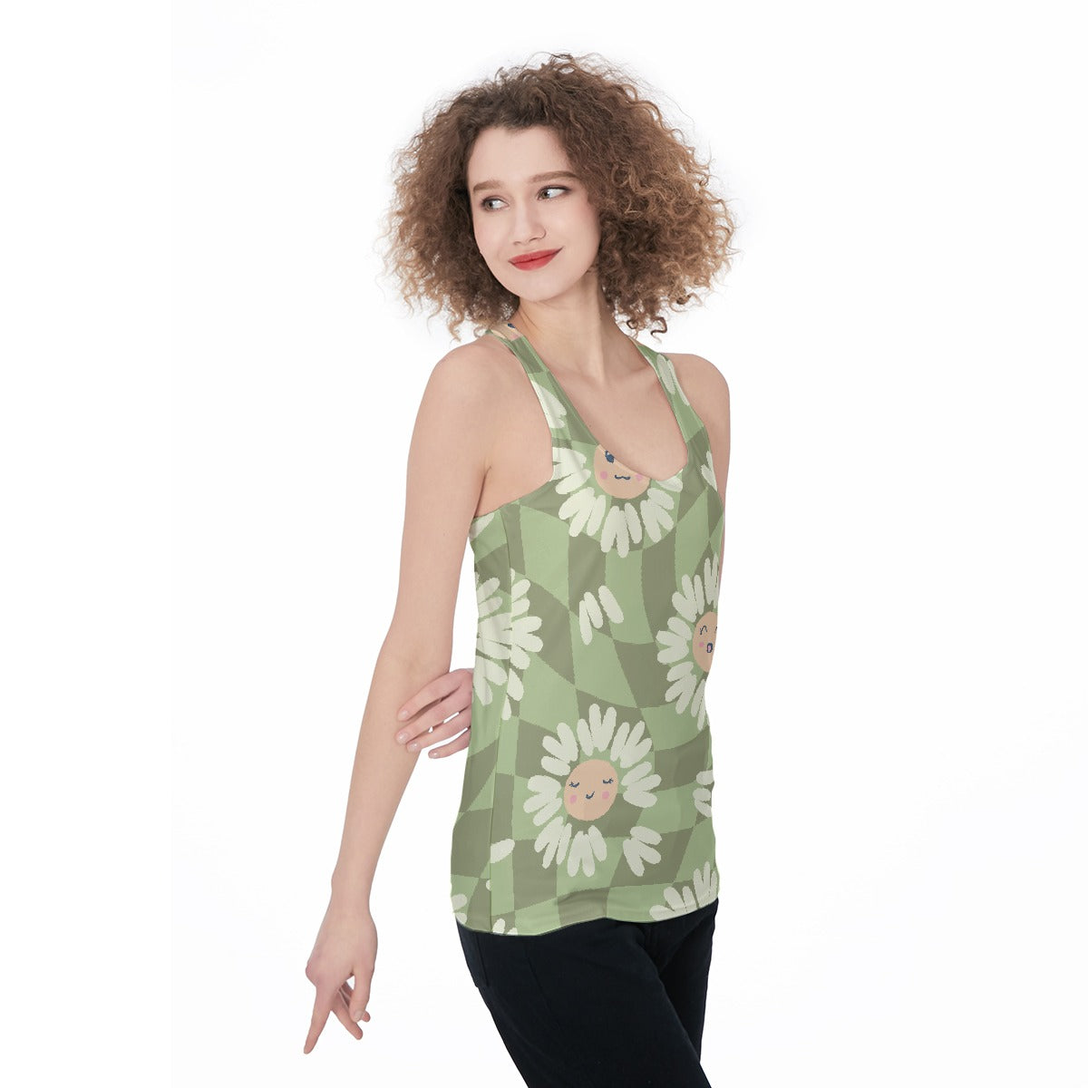 All-Over Print Women's Racerback Tank Top