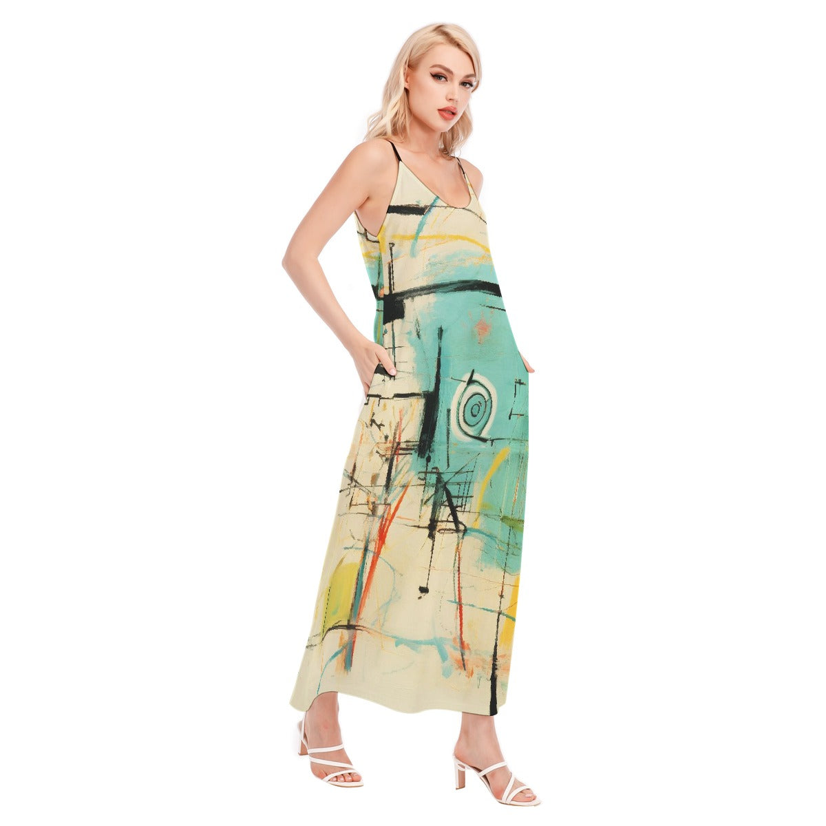 All-Over Print Women's Sling Dress