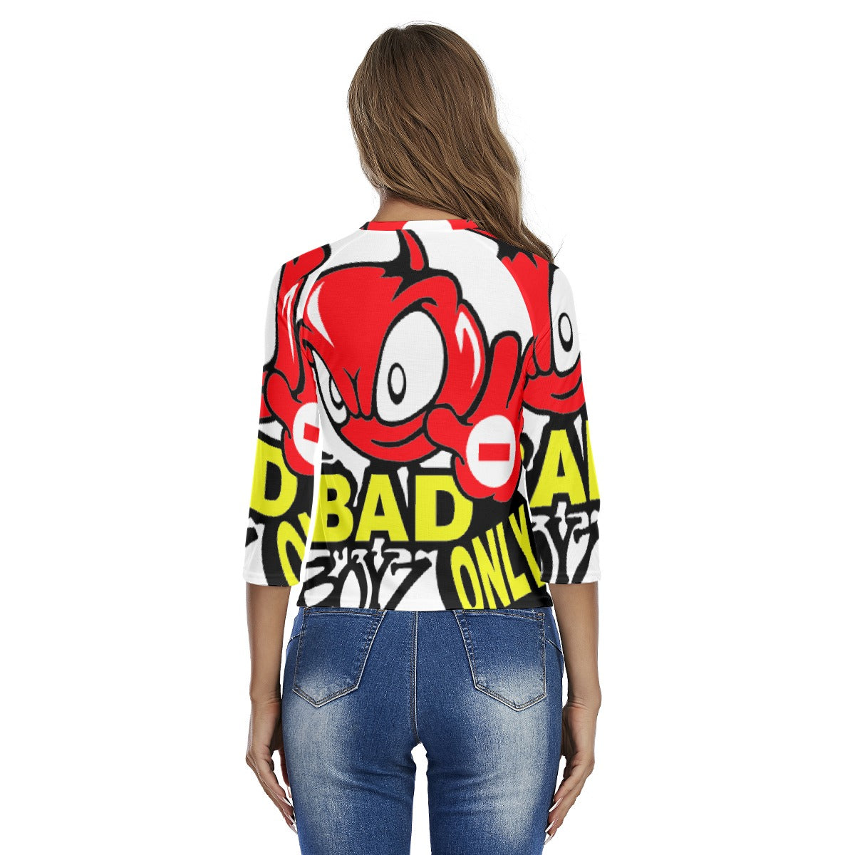 All-Over Print Women's Raglan Sleeves T-shirts