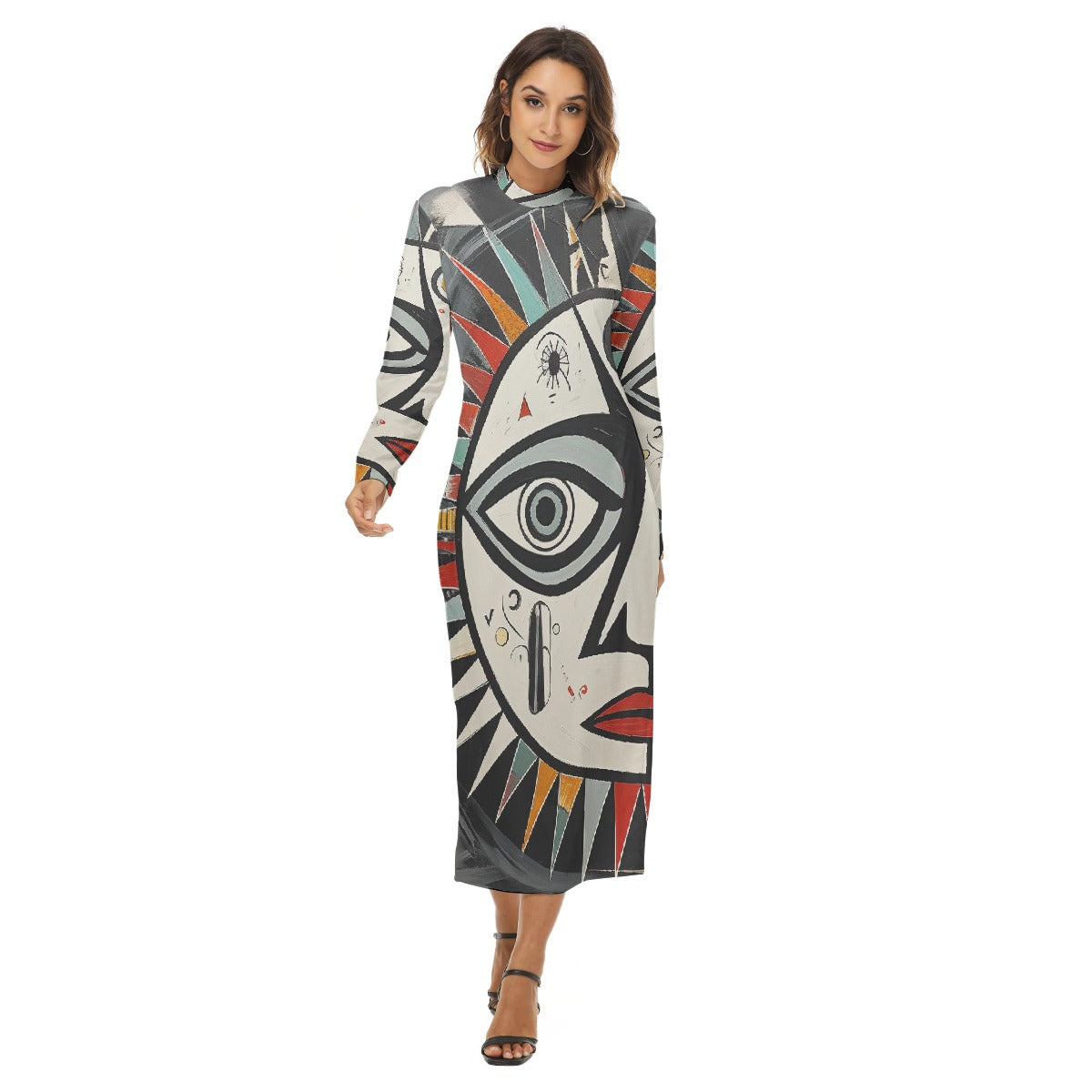 All-Over Print Women's Hip Dress
