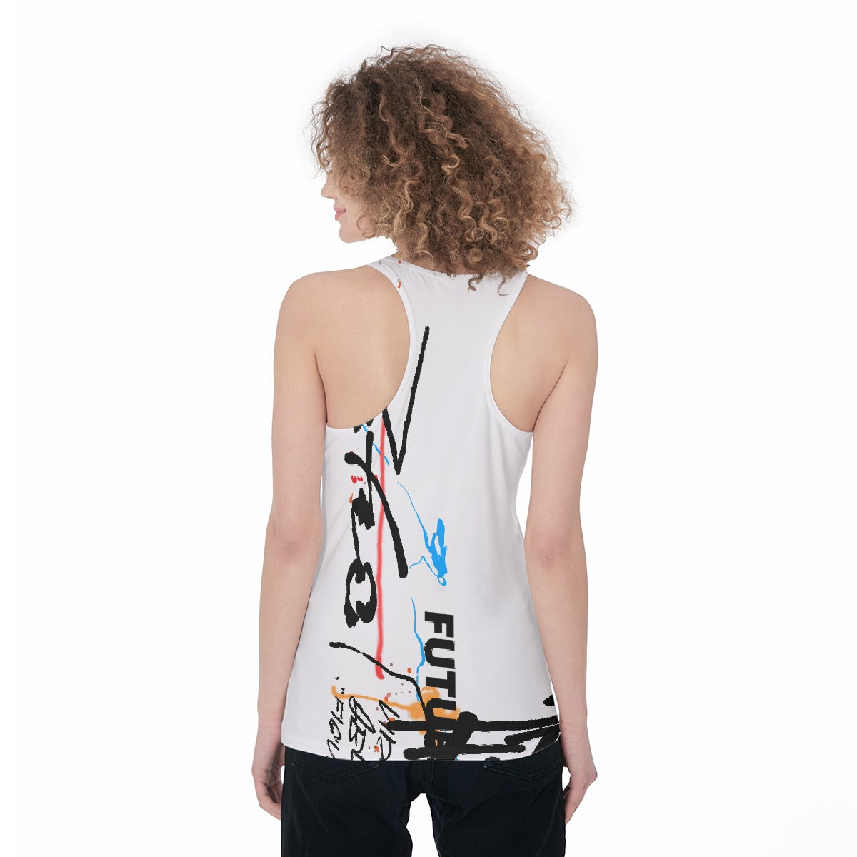 All-Over Print Women's Racerback Tank Top