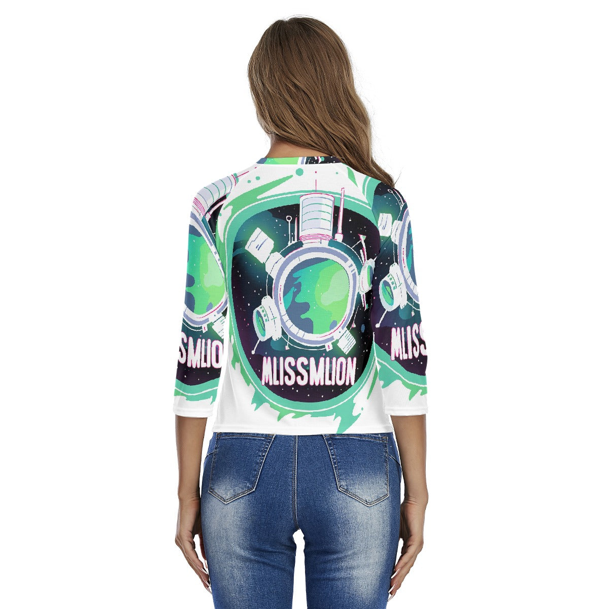 All-Over Print Women's Raglan Sleeves T-shirts