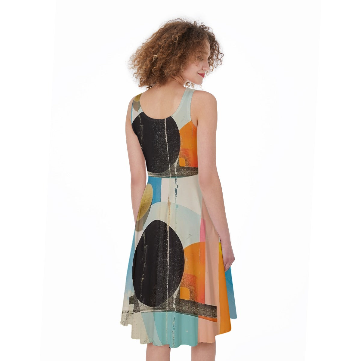 All-Over Print Women's Sleeveless Dress