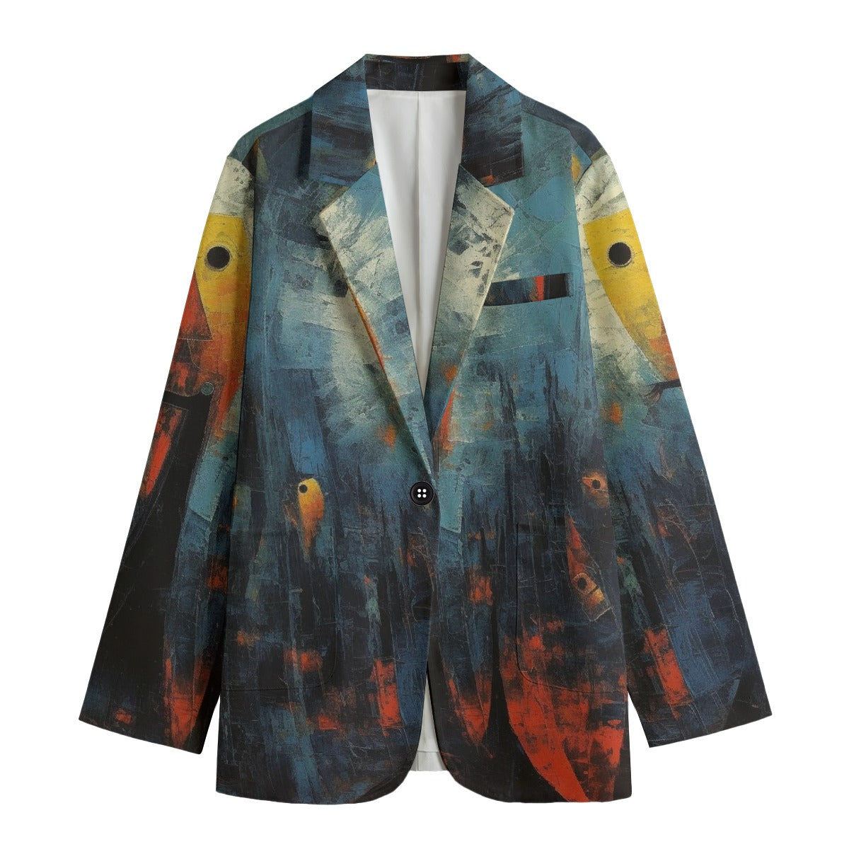 All-Over Print Women's Leisure Blazer