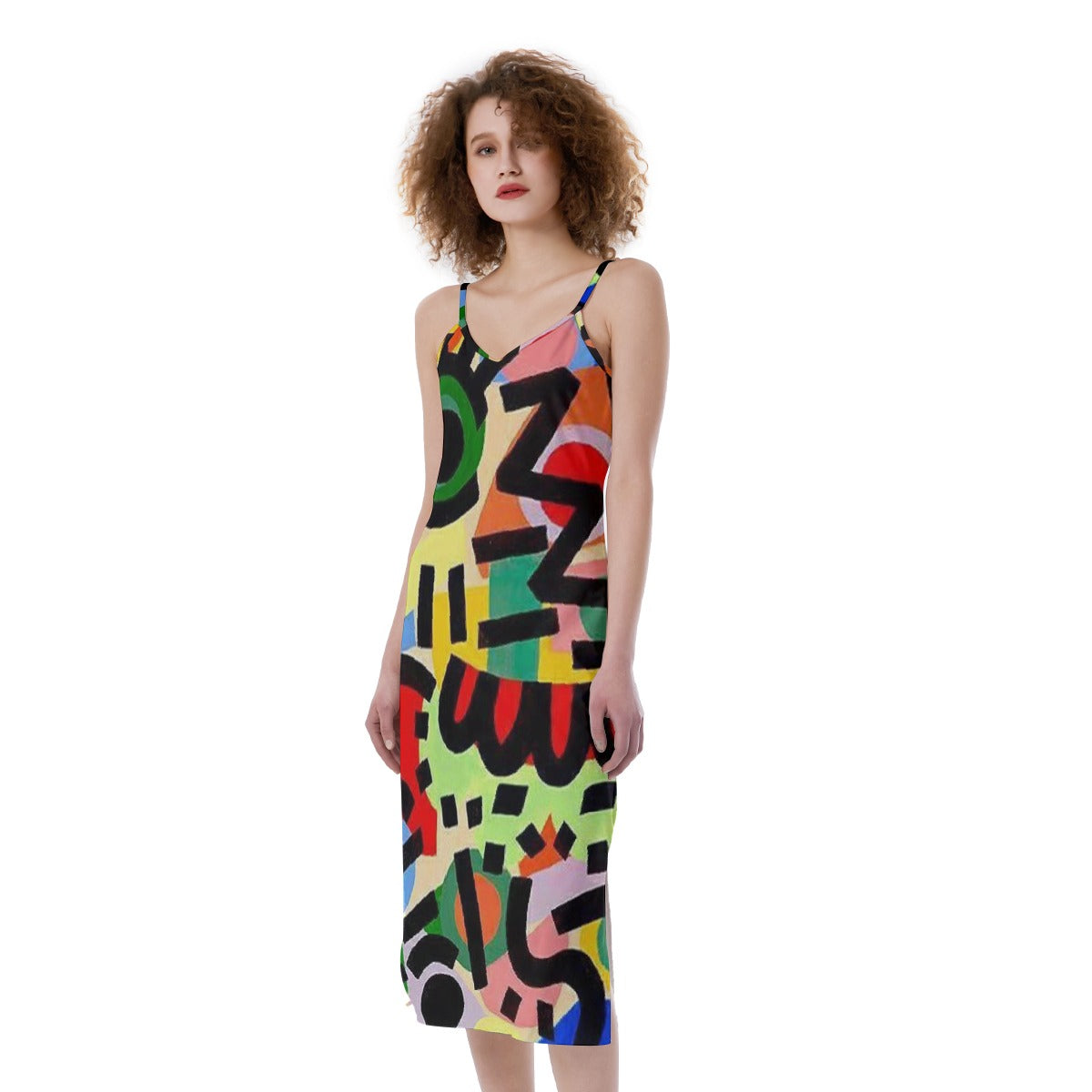 All-Over Print Women's Cami Dress