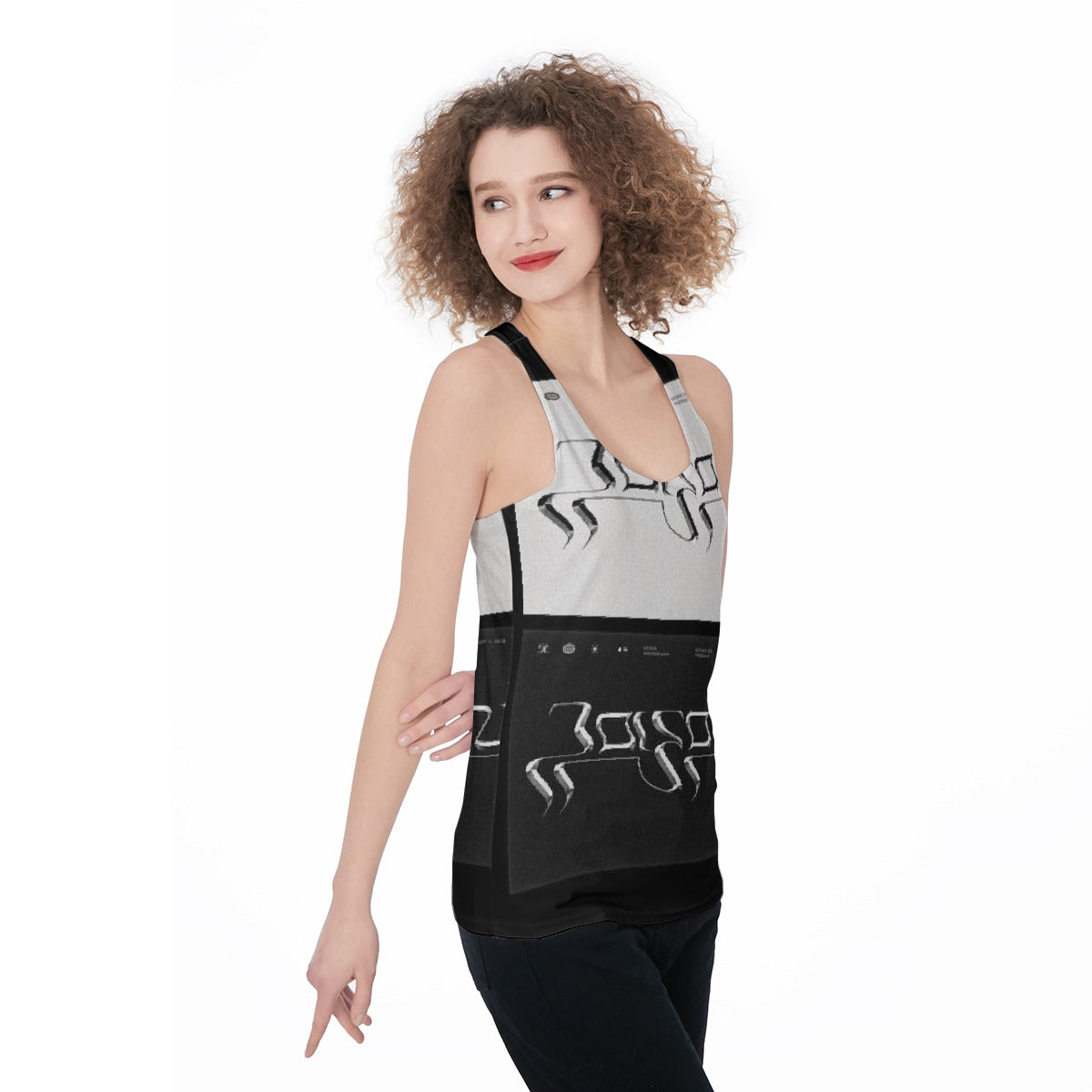 All-Over Print Women's Racerback Tank Top