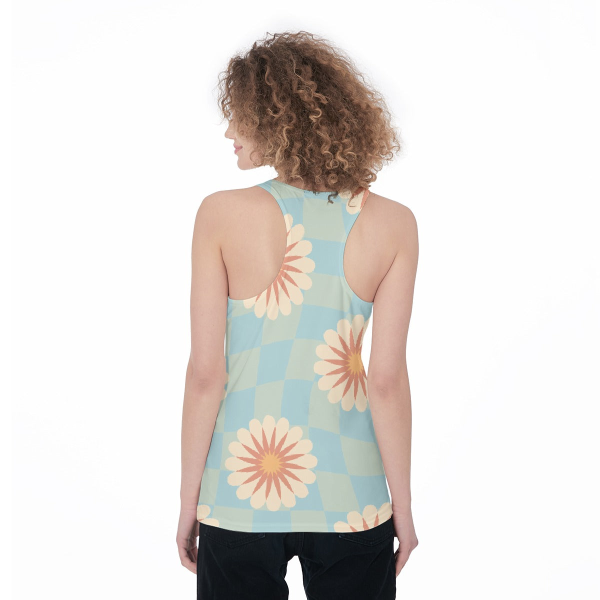 All-Over Print Women's Racerback Tank Top