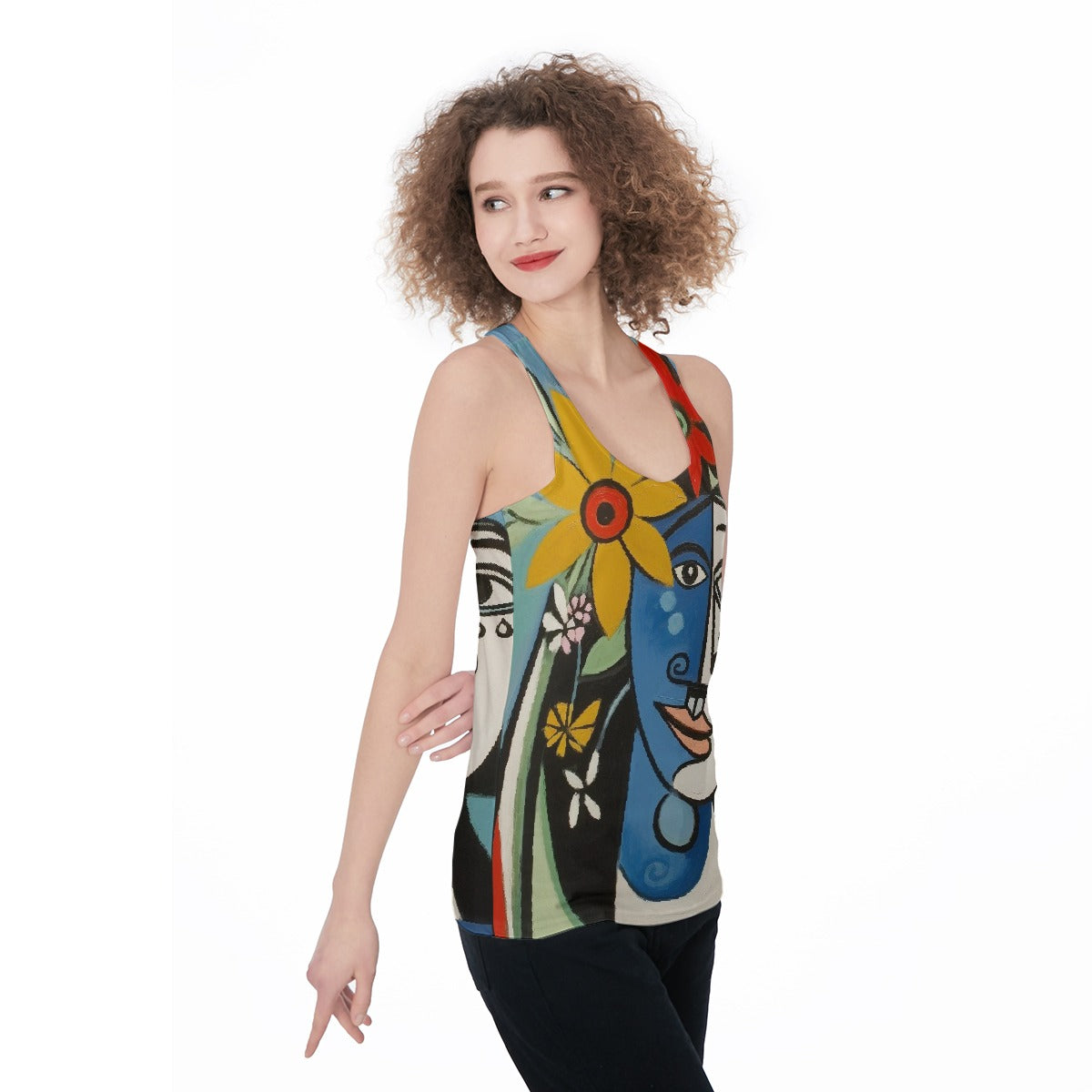 All-Over Print Women's Racerback Tank Top