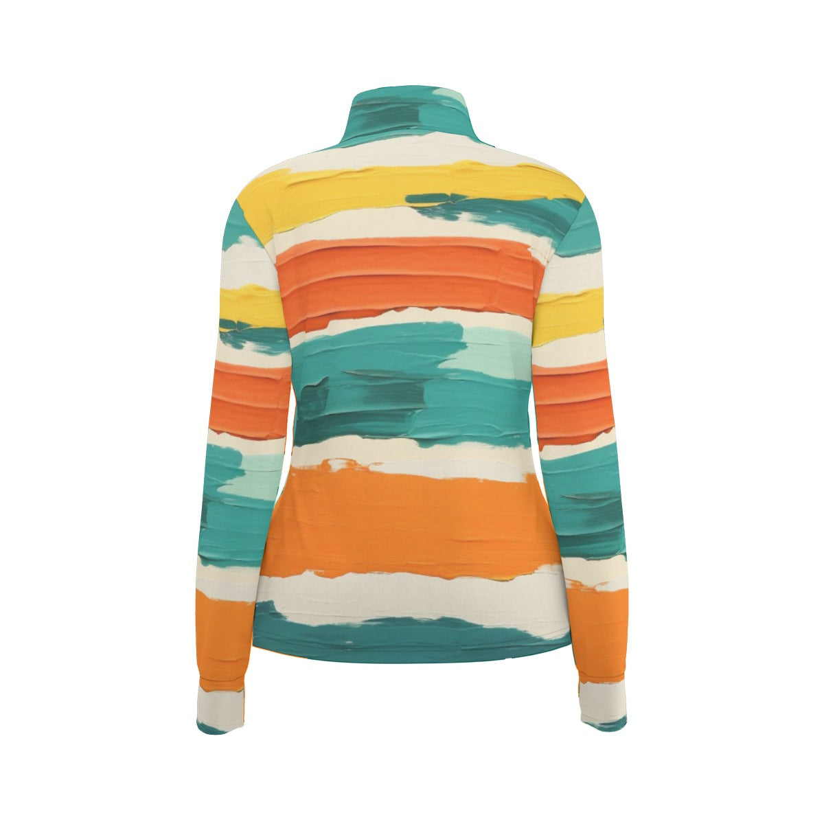 All-Over Print Women's Long Sleeve Thumbhole Jacket