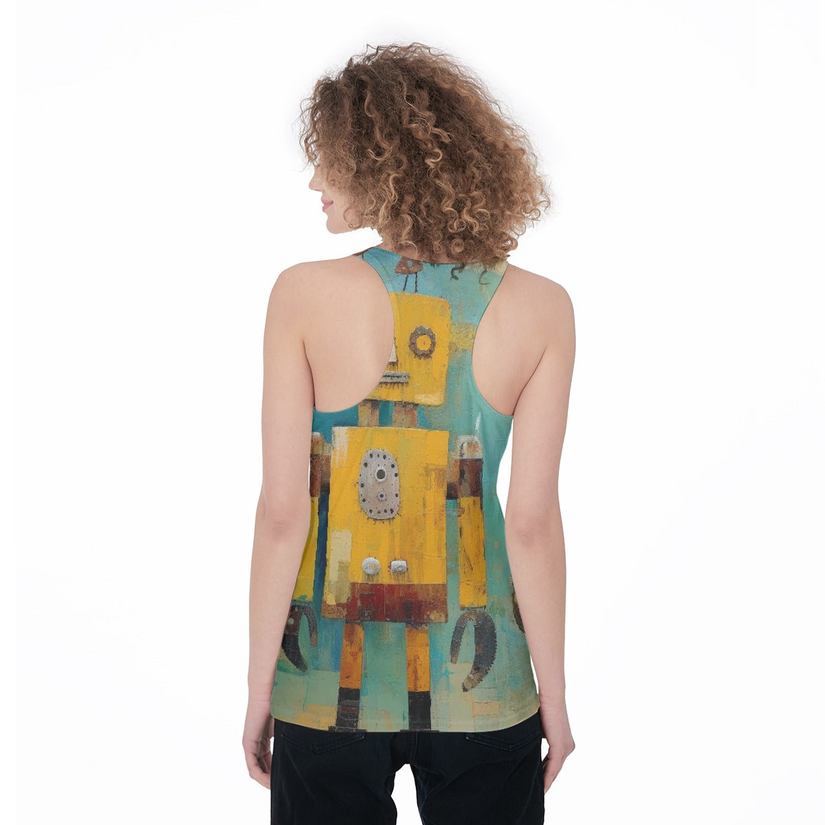 All-Over Print Women's Racerback Tank Top