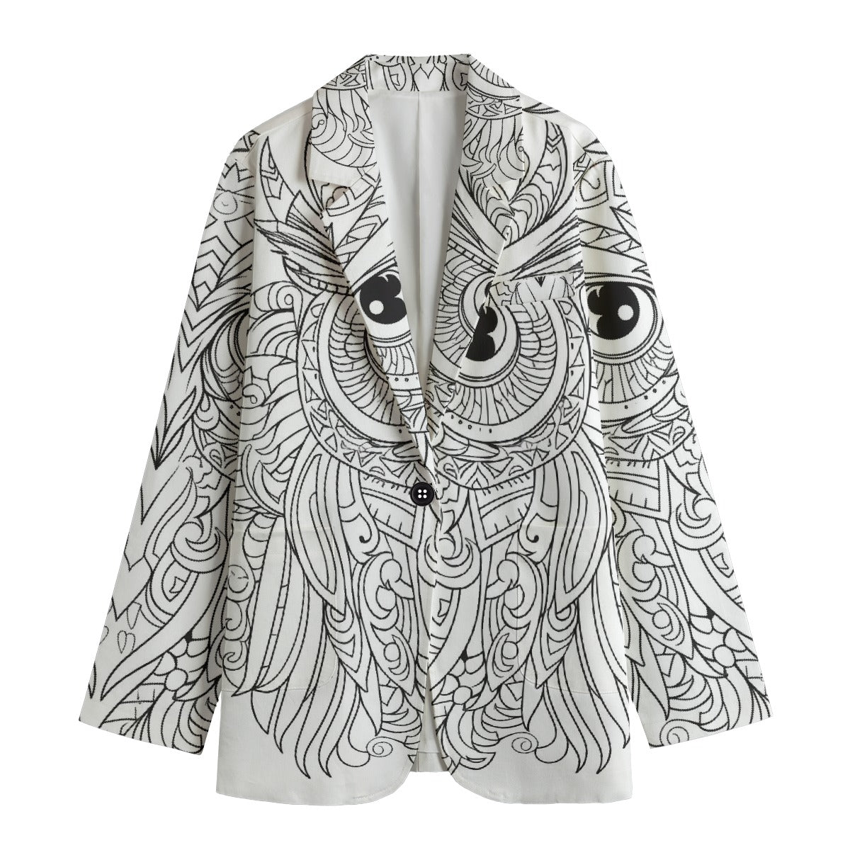 All-Over Print Women's Leisure Blazer