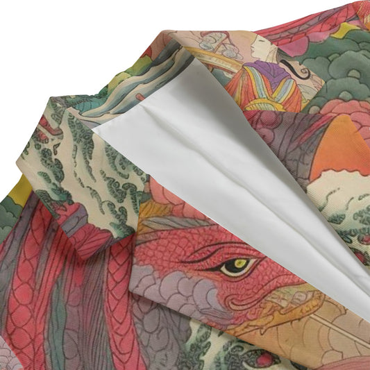 All-Over Print Women's Leisure Blazer