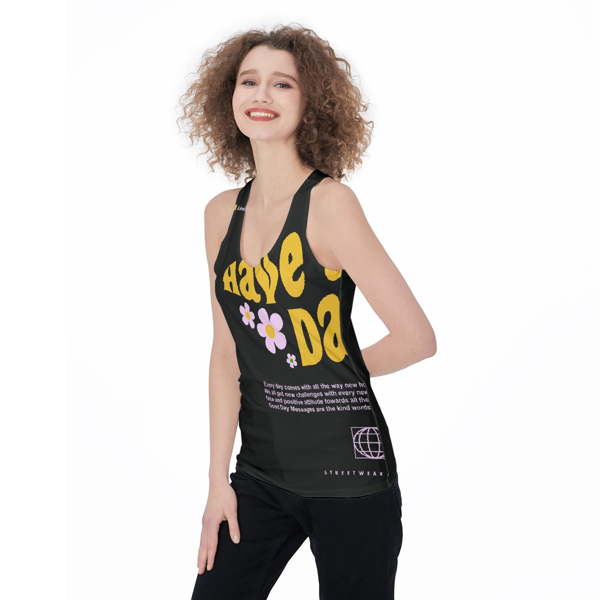All-Over Print Women's Racerback Tank Top