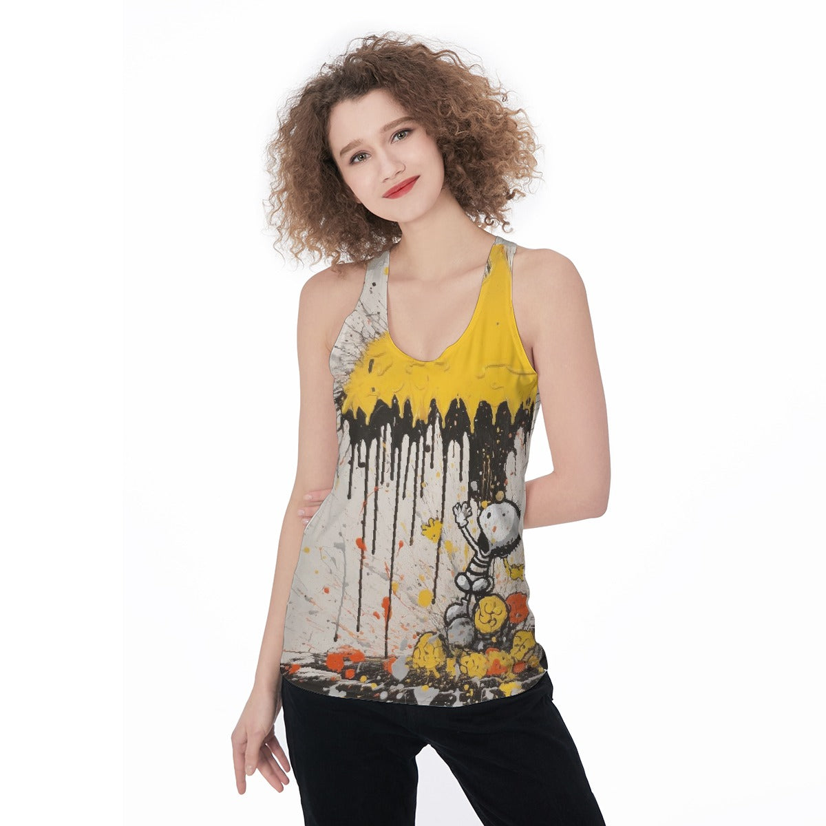 All-Over Print Women's Racerback Tank Top