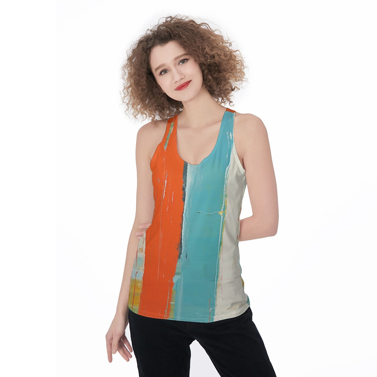 All-Over Print Women's Racerback Tank Top